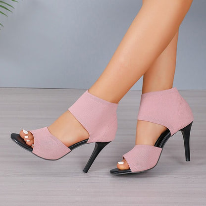 Fashion Fish Mouth Hollow Women's Shoes